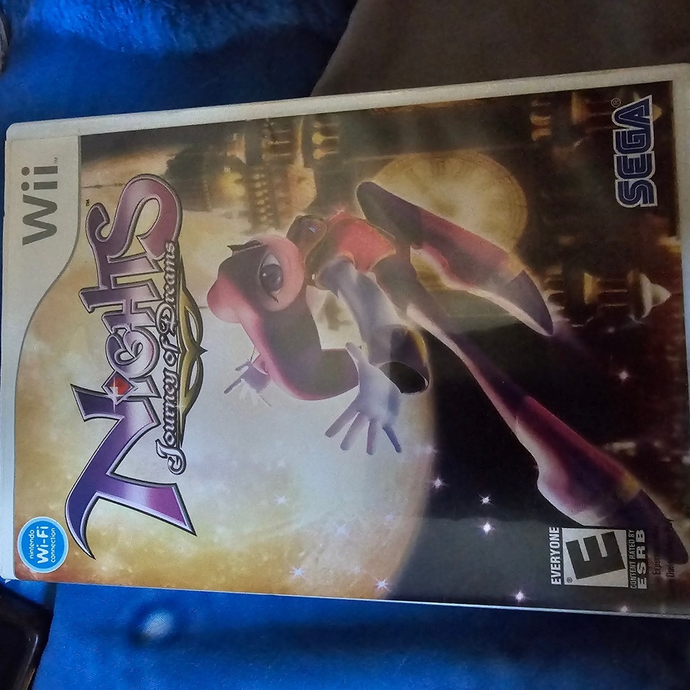NiGHTS Journey of Dreams Nintendo Wii Game SEGA Sonic Team CIB‎ RVL-P-R7EE
